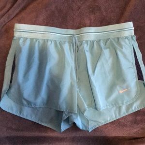 Blue nike dry fit shorts